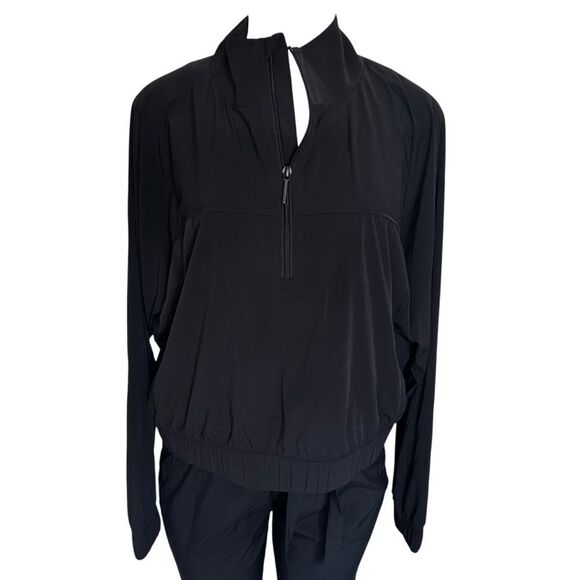 Tavi Breeze Half Zip Pullover in Black Ebony large - Picture 5 of 9
